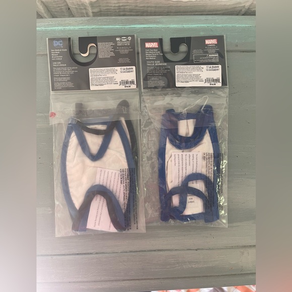 Kids Batman Spiderman mask - Picture 2 of 2